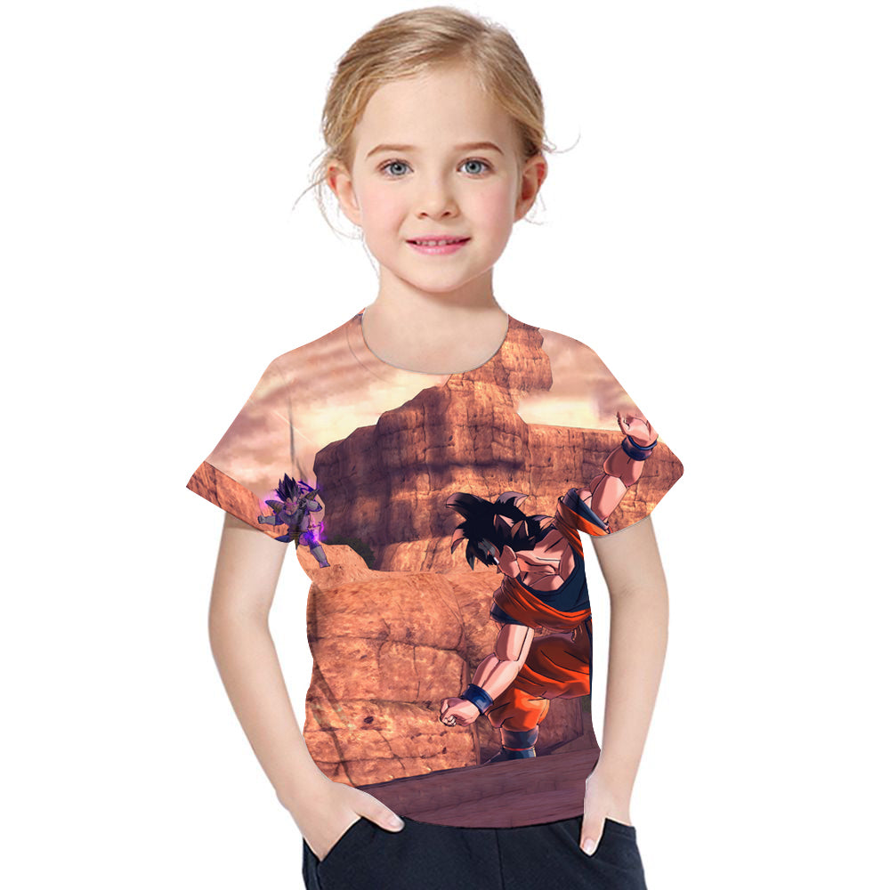 Dragon Ball Z Goku Printed Unisex Kids T-Shirt