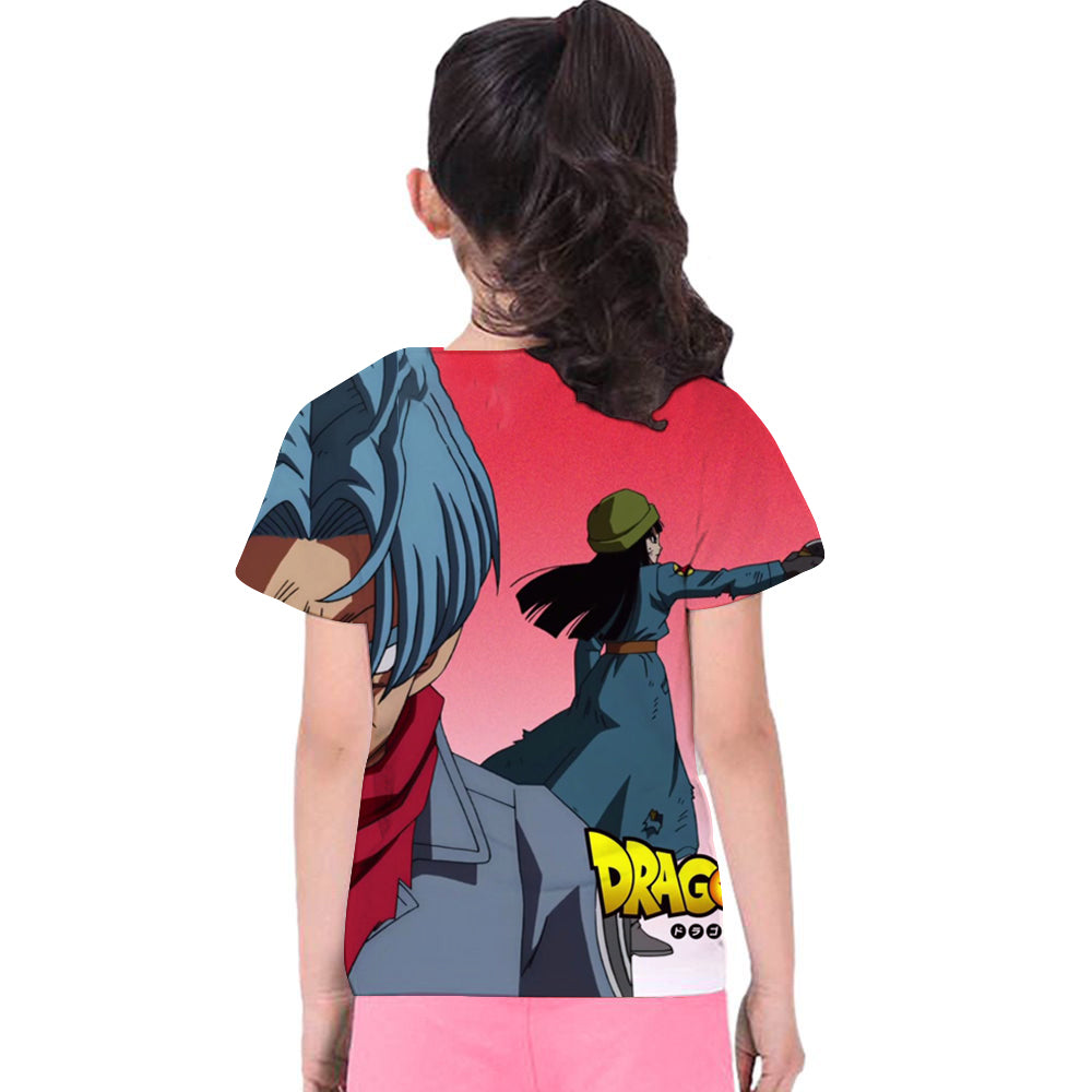 Dragon Ball Z Characters Printed Unisex T-Shirt For Kids