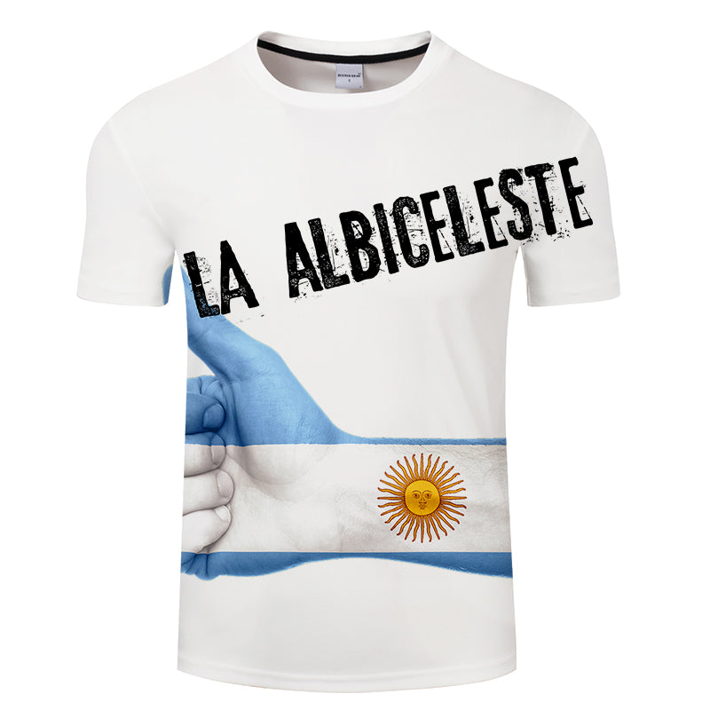 Argentina La Albiceleste 3D T-Shirt