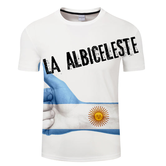 Argentina La Albiceleste 3D T-Shirt