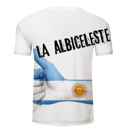 Argentina La Albiceleste 3D T-Shirt