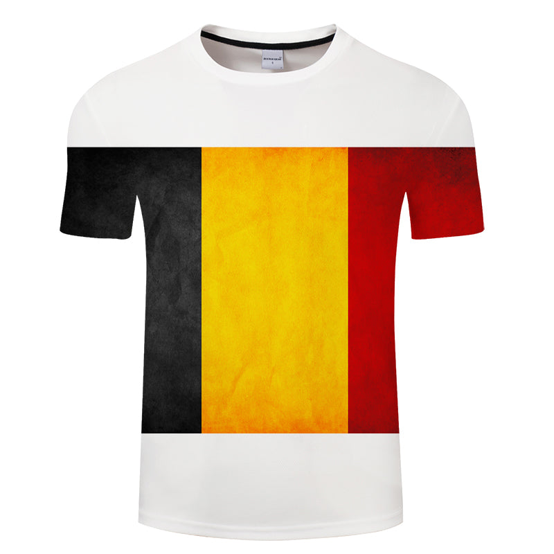 Belgium Flag 3D T-Shirt