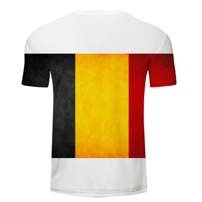 Belgium Flag 3D T-Shirt