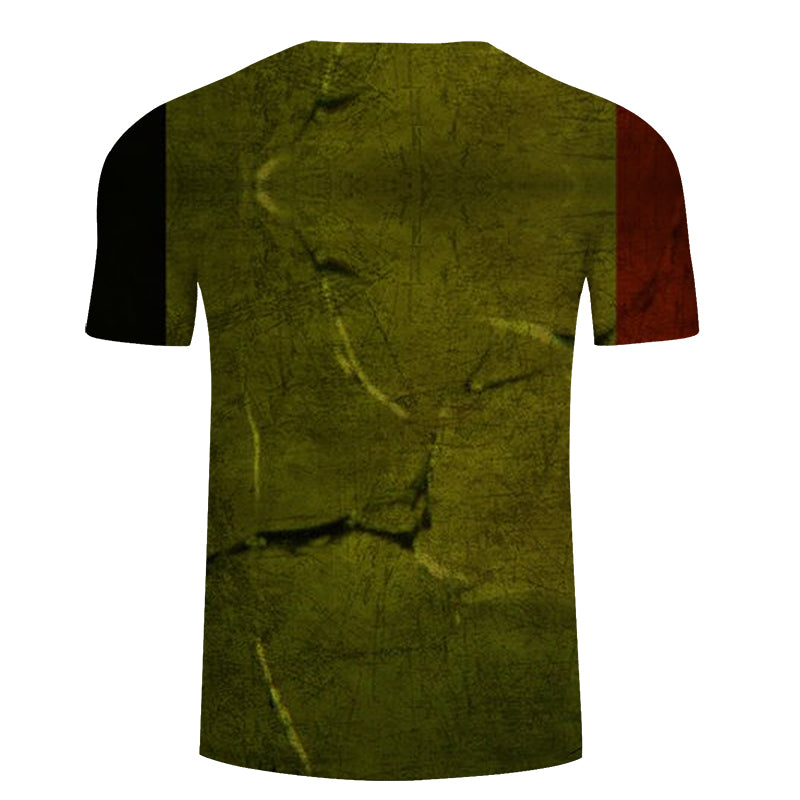 Belgian Flag 3D T-Shirt