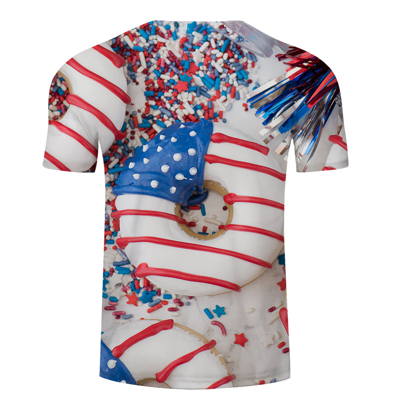 American Donuts 3D T-Shirt