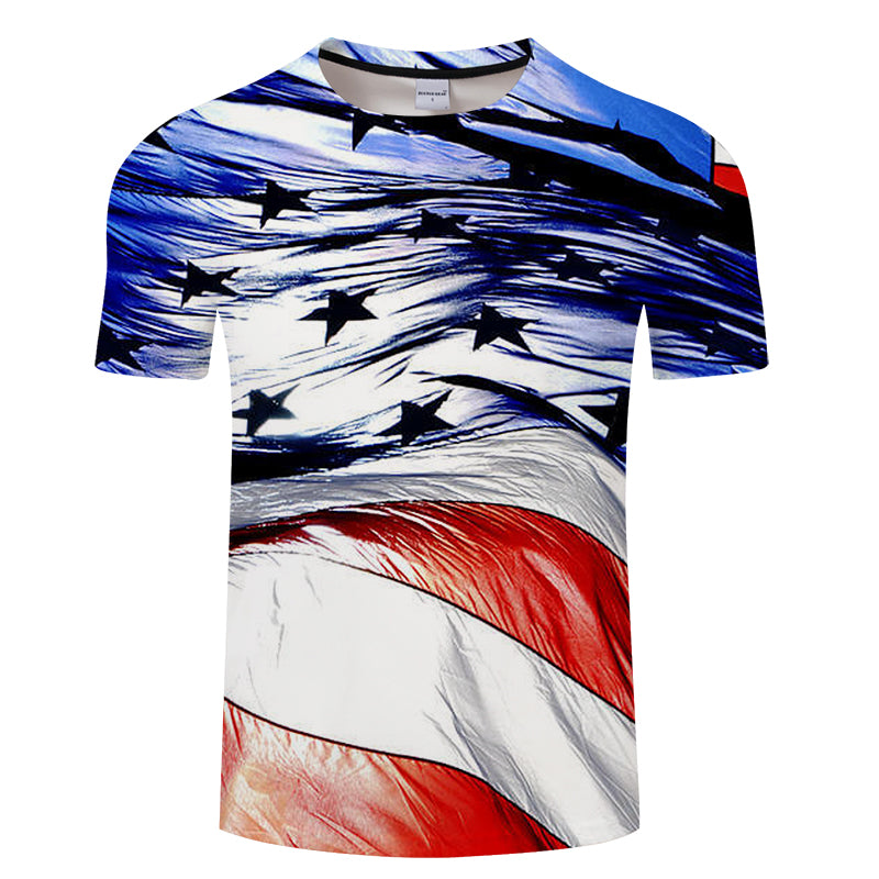 4th of July 3D T-Shirt