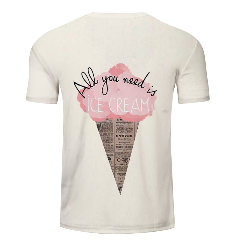 Cotton Candy Ice Cream 3D T-Shirt