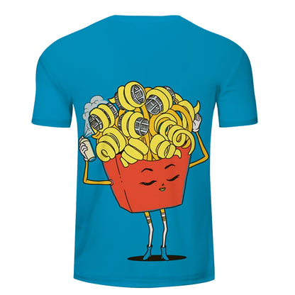 Curly Fries 3D T-Shirt