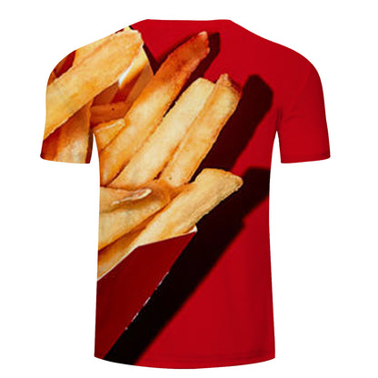 Red Cup Fries 3D T-Shirt