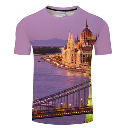 Beautiful Budapest 3D T-Shirt