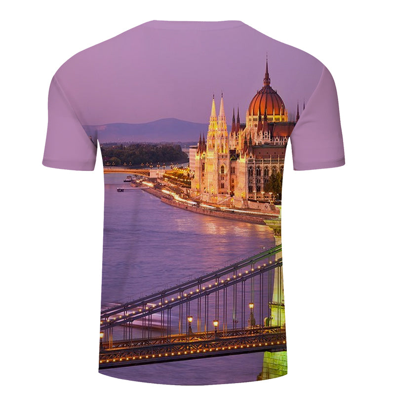 Beautiful Budapest 3D T-Shirt