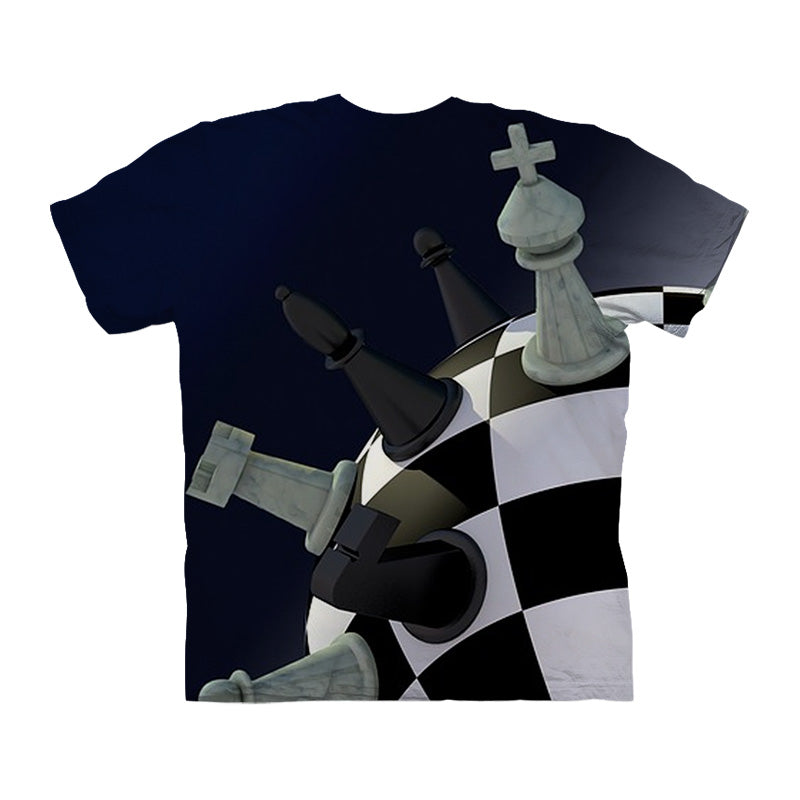 Chess Globe 3D T-Shirt