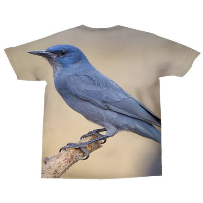 Blue Bird Face 3D T-Shirt