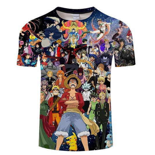 Anime Pack 3D T-Shirt