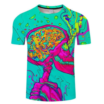 3D Aesthetic Design T-Shirts